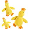 Plush Yellow Duck Dog Toy: Bite Resistant, Sounding, Sleep Companion & Decompression Aid