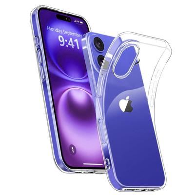 Odporna na wstrząsy silikonowa miękka ultracienka obudowa do iPhone'a 16 Pro Max Plus przezroczysta tylna obudowa do iPhone'a 16Pro 16 ProMax 16+ Shell
