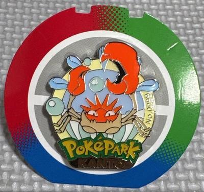 Pokepark Kanto Limited Pokemon Kingler Pin badge Japan FS