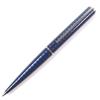 Great LOUIS VUITTON Ballpoint Pen Jet Rack Twist Type Navy Silver Mens N79155 Used