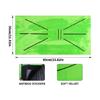 Golf Training Mat Practice Pad Beginner Training Trace Detection Pad Swing Track Practice Marking Pad Easy To Use