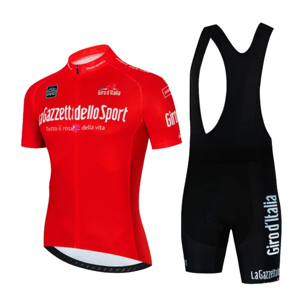 2025 Tour De Giro Radtrikot Set Sommer Radbekleidung MTB Fahrradbekleidung Uniform Maillot Ropa Ciclismo Radanzug
