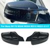 For Mercedes Benz W176 W246 W212 W204 C117 X156 X204 W221 A B C E S CLA GLA GLK Class Rearview Side Mirror Cover Wing Cap Trim