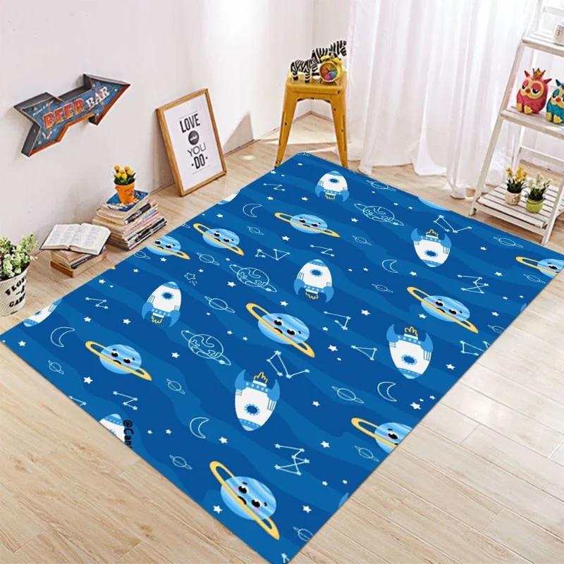 Cute Dinosaur Carpet Charizard Rug for Living Room Children Bedroom Floor Mat Sofa Doormat  Anti Slip Mat Home Decor Rugs