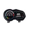 Motorcycle Speedometer Digital Odometer Replacement for Italika 150z 150sz 170z, Speed Gauge with MPH KM/H Display