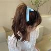 Long Ribbon Bowknot Hairpin Adult Teens Ponytail Elegances Spring Hair Clip