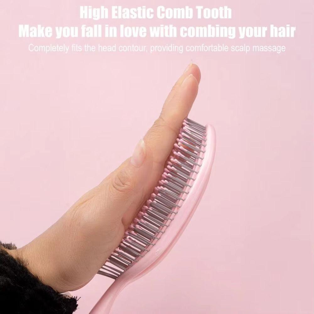 Anti-static Vented Hair Brush Thin Thick Curly Hair Styling Tool Hair Paddle Brush  for Women Girls