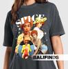 T-shirt Graphique Ice Spice – T-shirt Star de la Pop, Merchandising pour Fans T-shirt Unisexe RZ