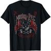 Mötley Crüe – Biker Skull Rustic Drip T-Shirt