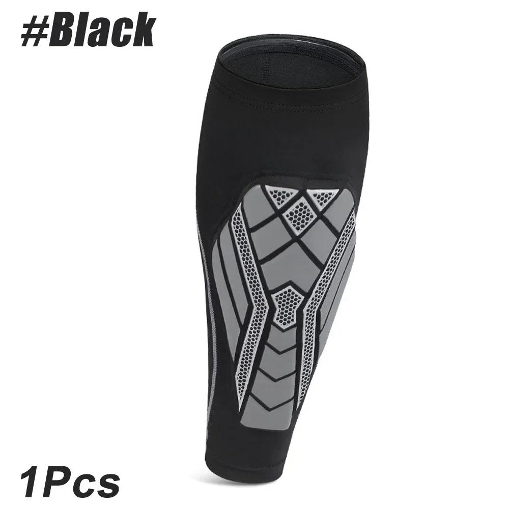 1Pcs Calf Compression Sleeves With Eva Pad For Men Women Leg Support Shin Splints Running Football Shin Guards