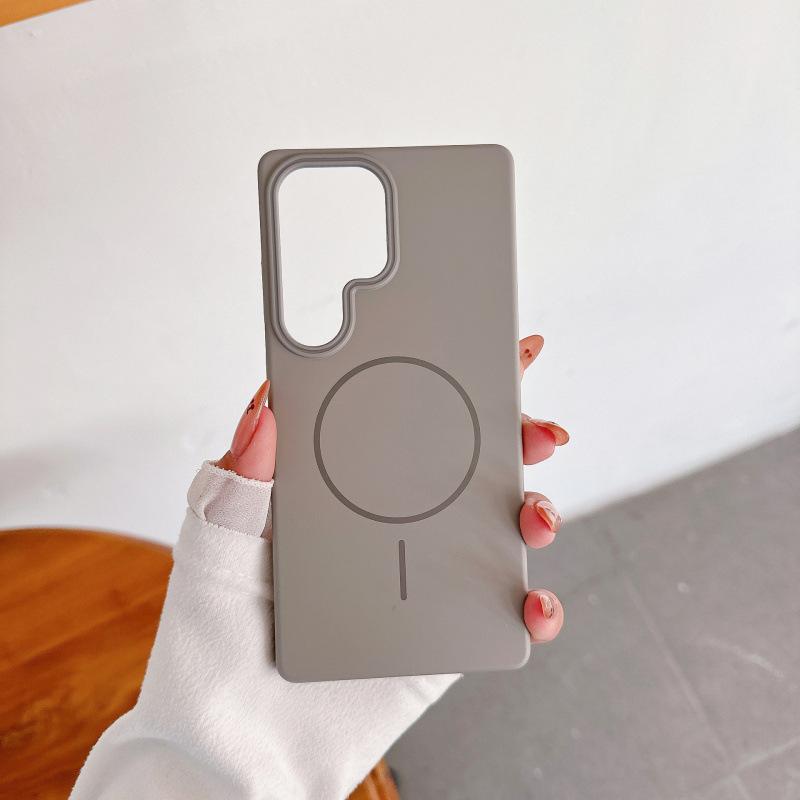 Ultra-thin skin feeling Suitable for Samsung S11ultra mobile phone case, thin ring magnetic suction and soft S11P matte anti-drop protective case