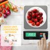 0.5g/6kg Digital Electronic Kitchen Scale with LCD Display Multi-function Stainless Steel Food Measuring Weight Baking Tool