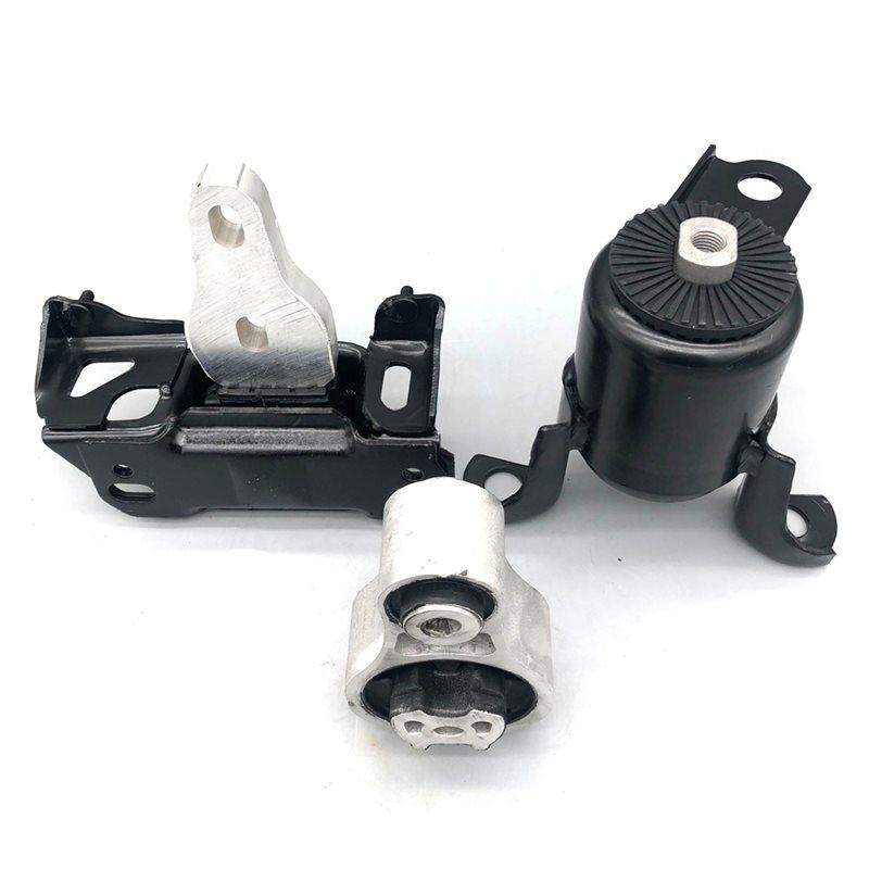 New-3PCS Engine Motor & Trans Mount Set For Ford Fiesta 1.6L Manual 2011-2017 D65239060H 8V5Z6068A BE8Z6068A