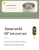Maternal & Infant 316 Stainless Steel Thermos Pot with Smart Temperature Stewing and Portable Tea Infuser.