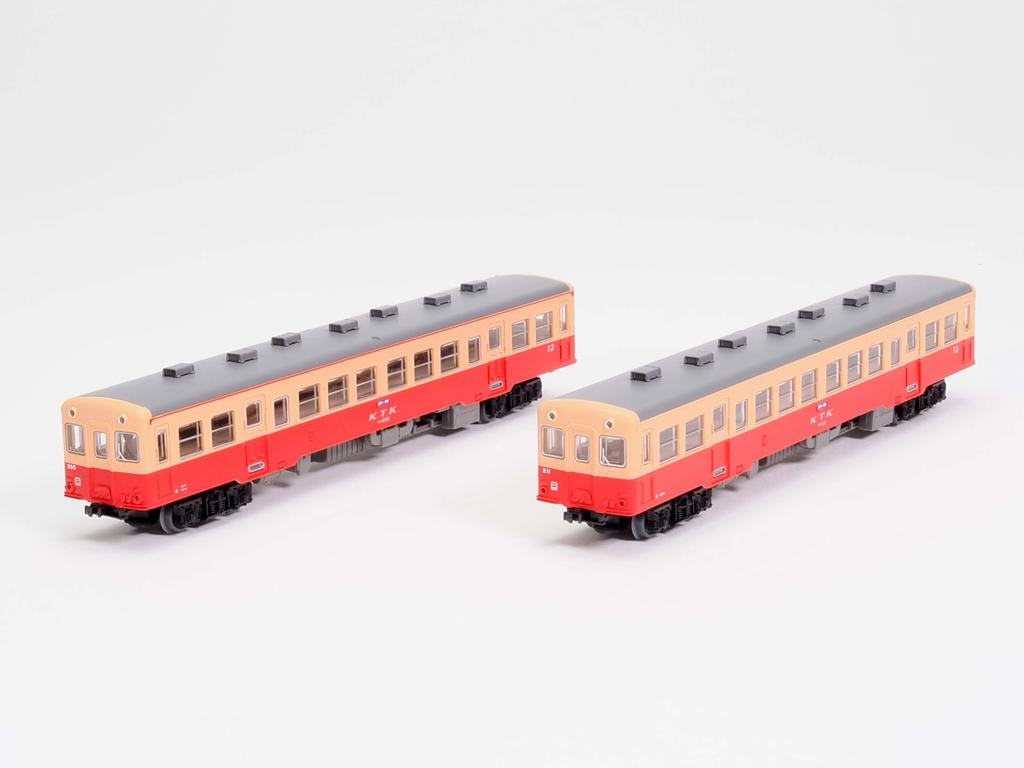 TOMYTEC Railway Collection, Kominato Railway Kiha 200 Series 205 + 211 2-Car Set, Diorama Supplies, 336778