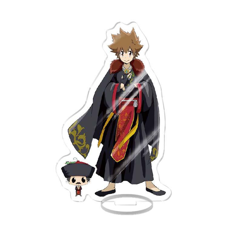 

HITMAN REBORN Acrylic Stand Model Plate Decoration Originality Desk Figure Display Fans Gift Cartoo Products Classic Jewelry 15 cm