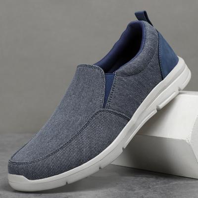 Men Casual Shoes Canvas Breathable Loafers Men 2026 New Male Comfortable Outdoor Walking Shoes Classic Loafers Men Sneakers