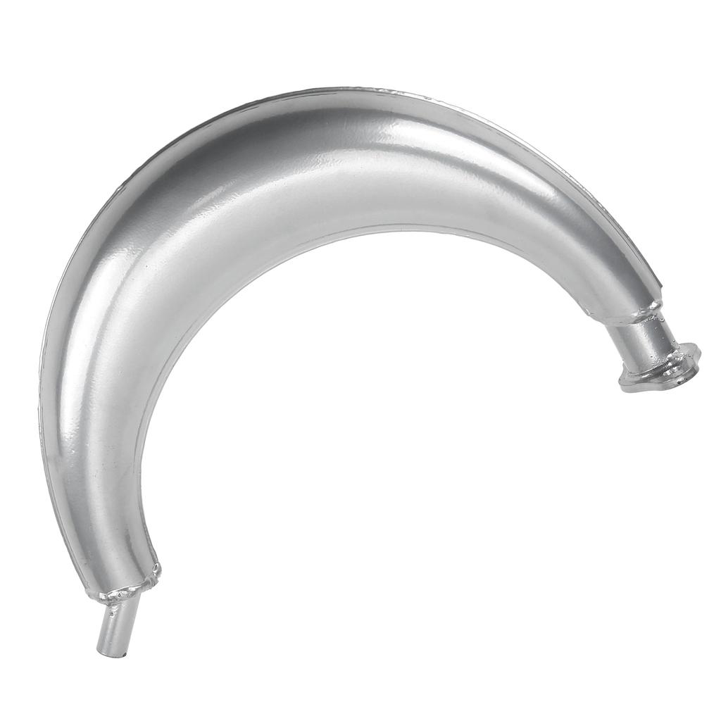Buy Half Moon Banana Exhaust Muffler Pipe Steel Alloy for 2 Stroke 49cc