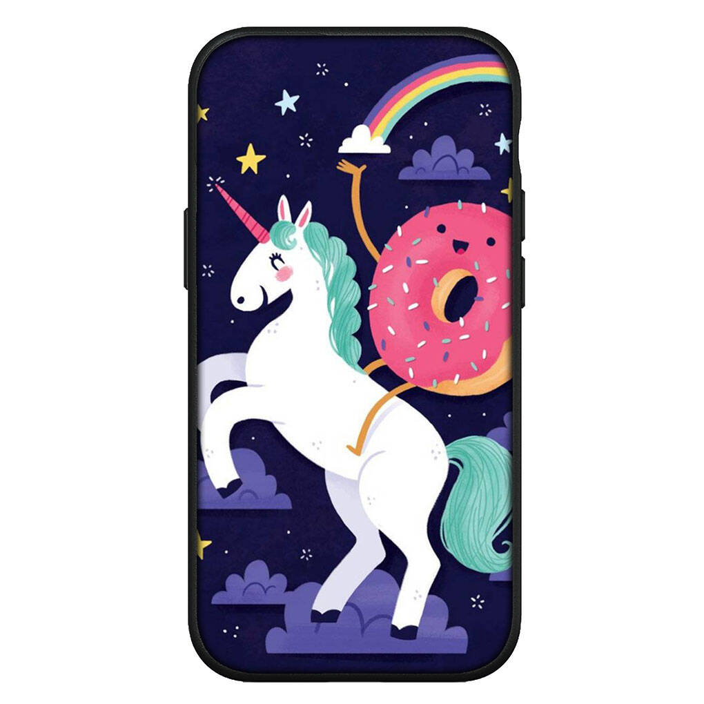 for Motorola Moto Edge 70 60 50 G54 G05 G86 Samsung Galaxy S25 iPhone 17 16 15 Xiaomi Redmi Note 14 13 Pro Max Phone Case Anime Unicornl Horse Cover