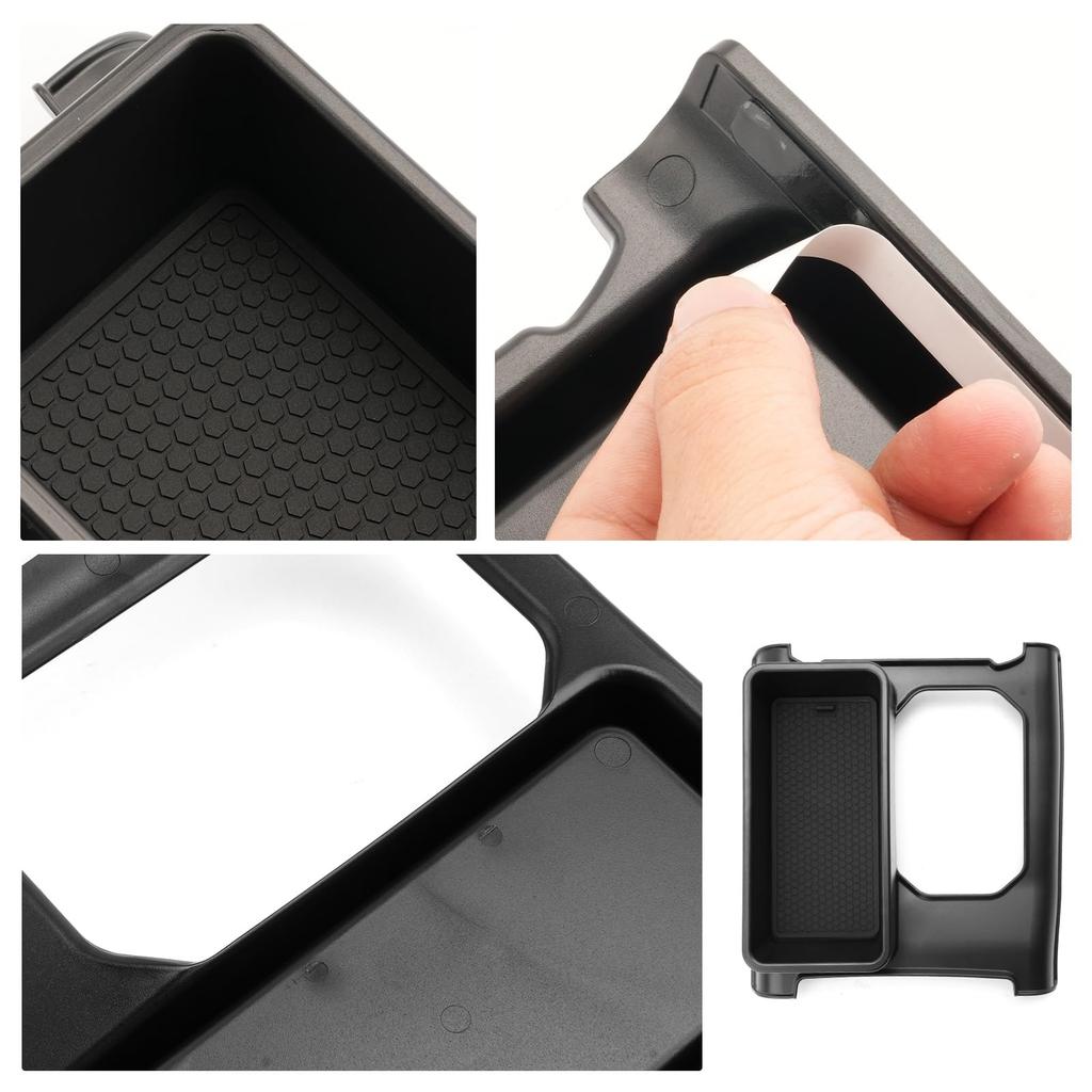 Ruiya 2025 Suzuki Jimny Nomad Custom Gear Lever Side Storage Center Console Storage ABS Interior Custom Fit for Jimny (5-Door JC74) Box, Box,