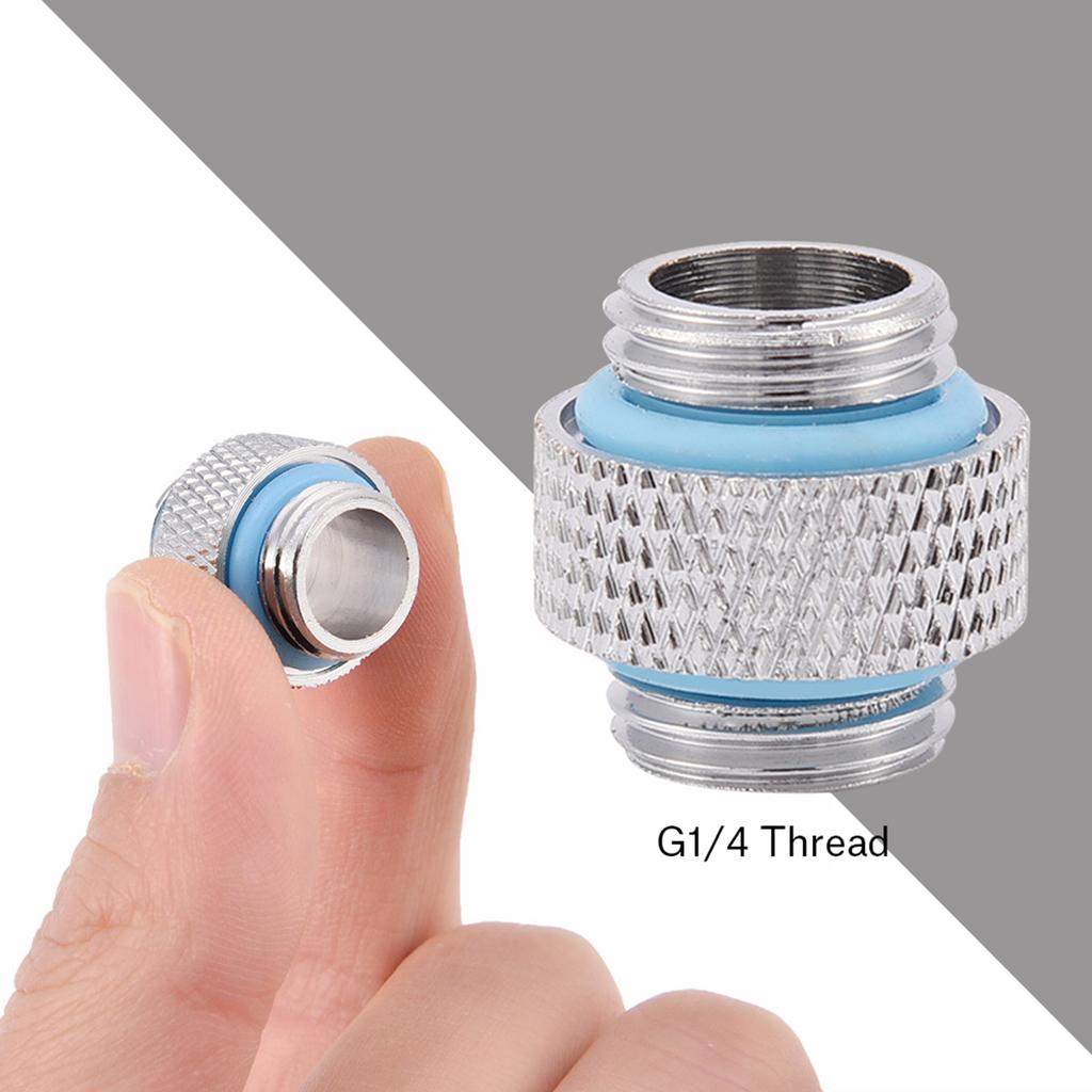 2 Stück Kupplungsadapter G 14" Anschlussverlängerung für Wasserkühlungssystem