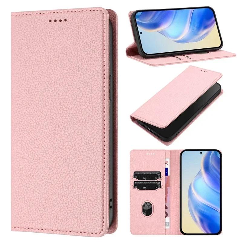 Pouzdro se slotem na peněženku pro Xiaomi Redmi Note 14 4G Kryt pro Xiaomi Redmi Note 14 4G pro Redmi Note14 Pro 14Pro 4G Magnetické pouzdro Funda