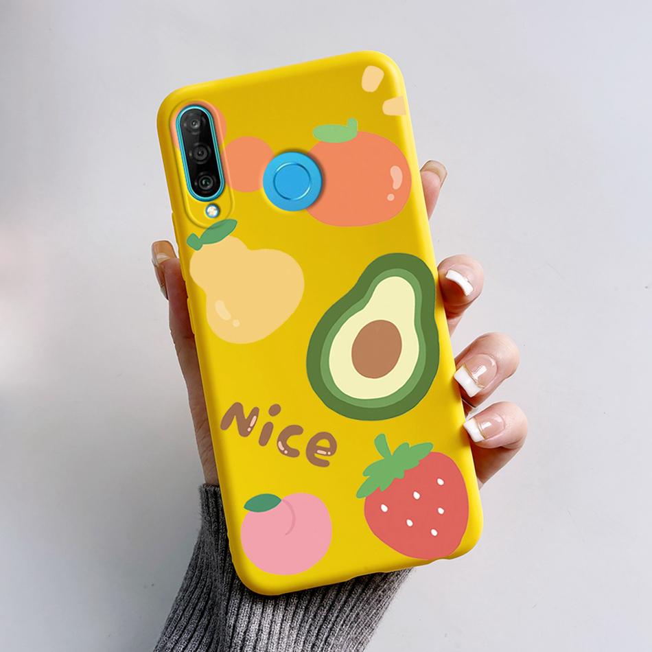 Für Huawei P30 Lite Hülle Niedlicher Bär Cartoon Frosch Weiche Matte Silikon Handyhüllen Für Huawei P30 P30Lite P30Pro P 30 Lite Pro Cover
