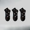 3 Pairs of Boys Spring and Summer Thin Cotton Antiodor Sports 7a Antibacterial Socks