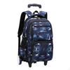 3 Pieces Stair Climbing Trolley School Bag Long-Lasting Piece Rolling Backpack