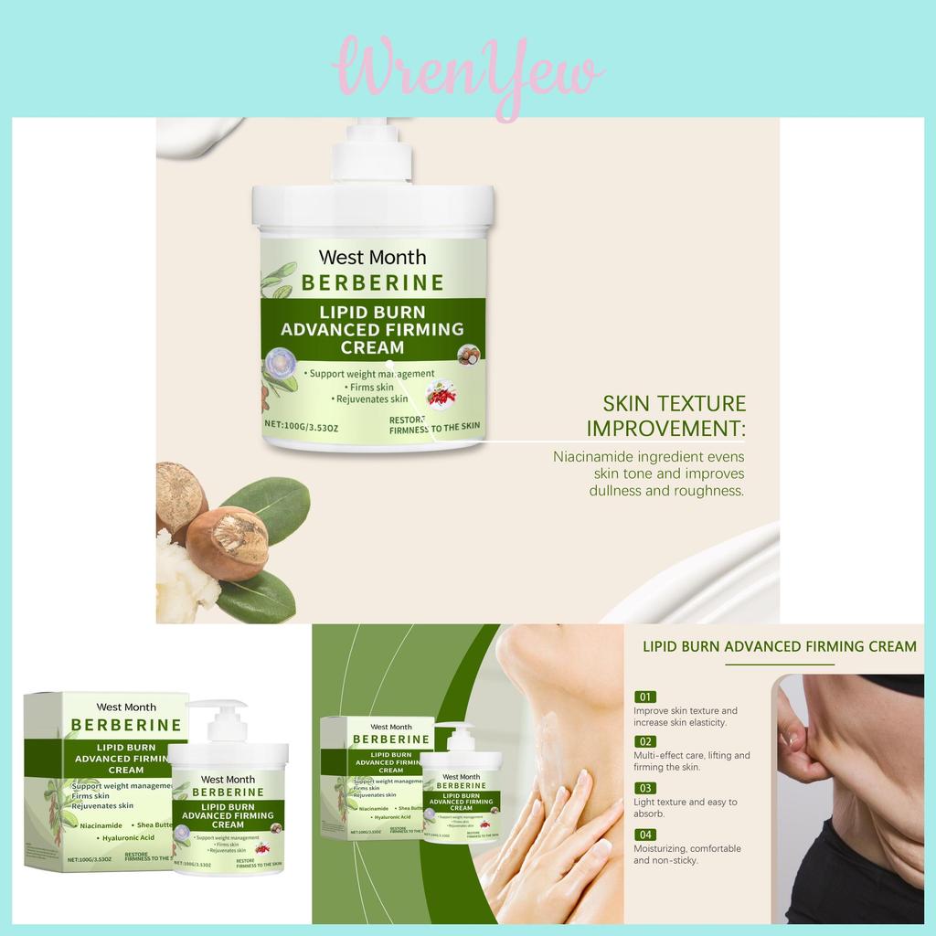 West Month Firming Cream Nourishing Hydrating Skin Care For Radiant Tight Skin
