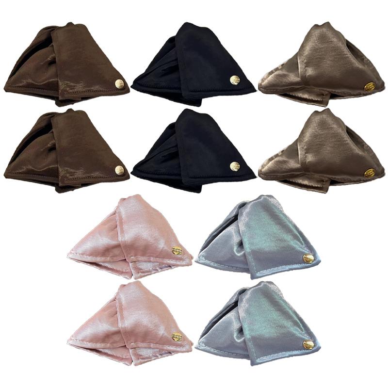 French FabricShell Triangle Hair Clips Women's French Luxury Shark Clip Hair Accessories