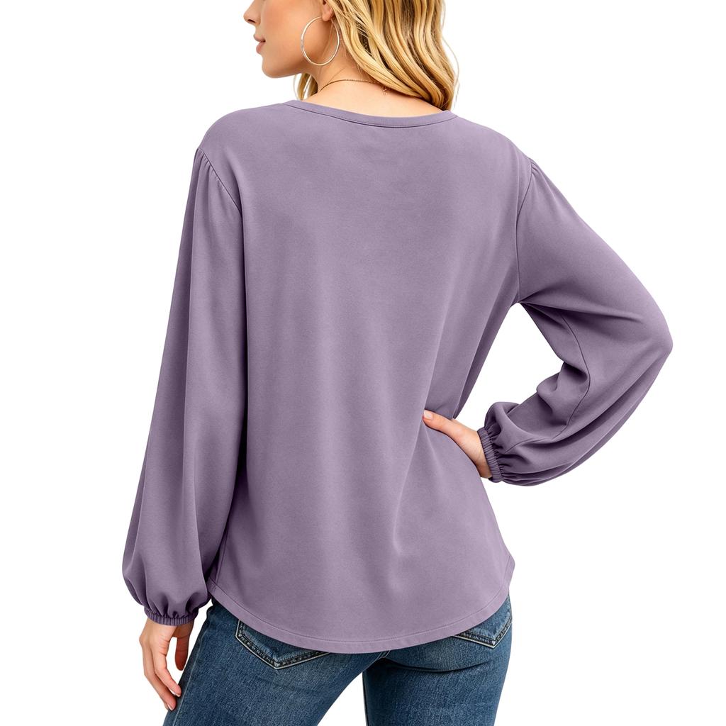 Women's Cute Square Neck Babydoll Blouse with Ruffle Hem, Elastic Waist, Short Sleeve, Flowy