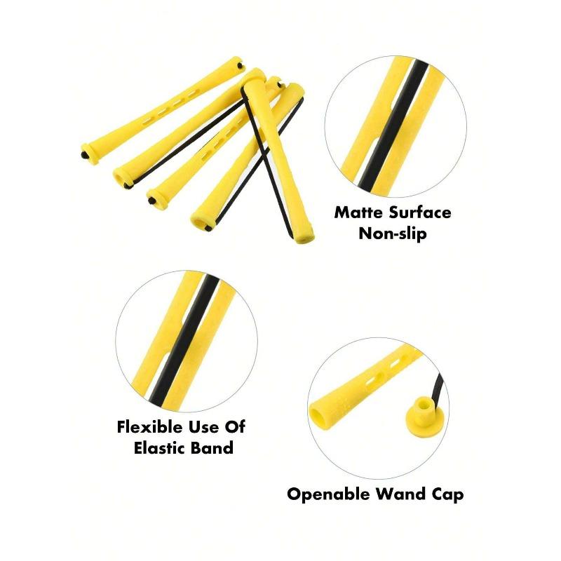 10pcs Perm Rods Set Create Natural Waves & Curls Hair Rollers Perfect For DIY Hairdressing & Styling Hair Tools, Hair Products For Barber Salon