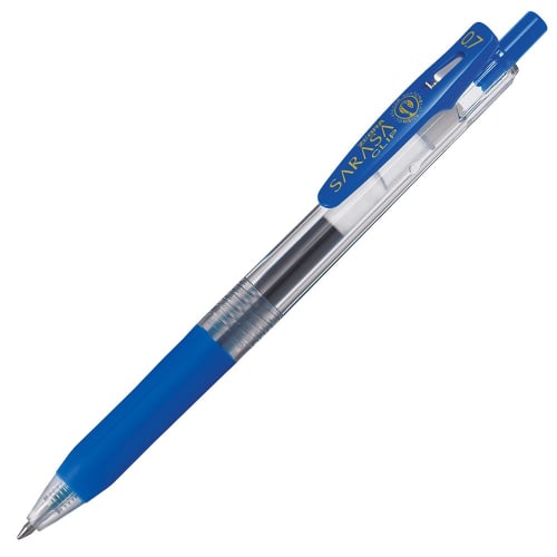 ZEBRA gel ballpoint pen refill Sarasa JF-0.7 lead blue 10 pieces B-RJF7-BL