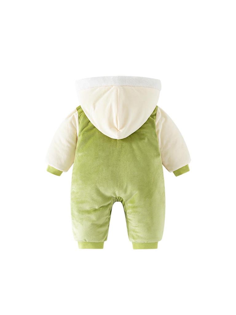 Winter Cartoon Baumwoll-Gefütterter Strampler für Säuglinge und Kleinkinder - Niedliche und Verdickte Jacke für Mädchen und Jungen