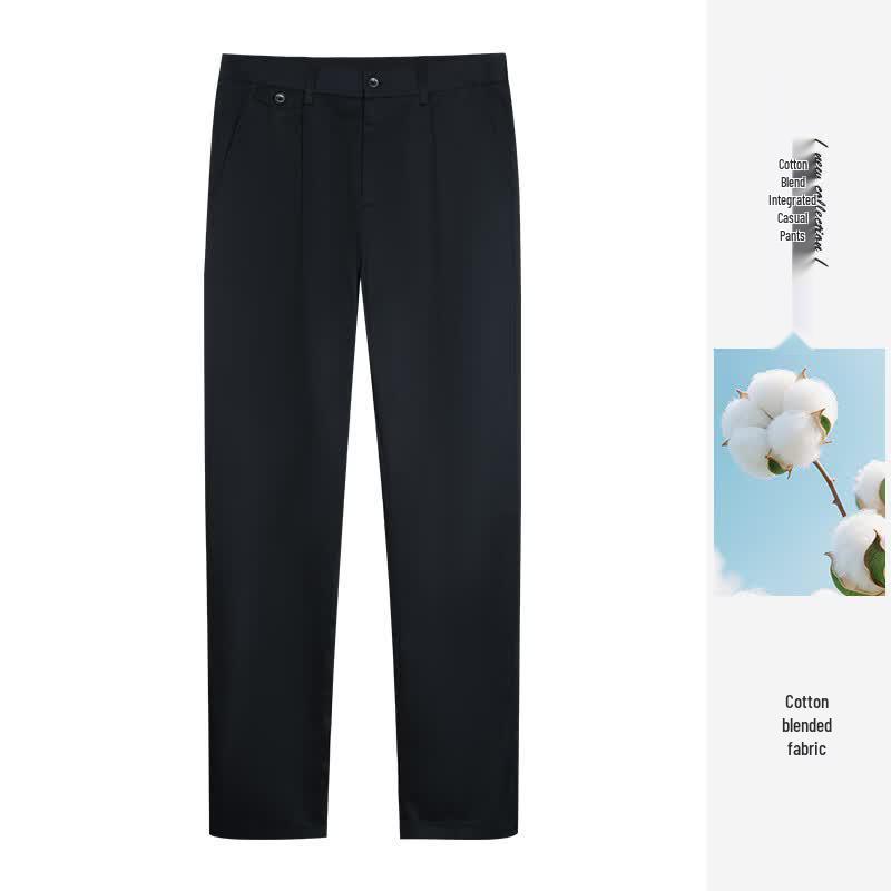 Men's Breathable Straight-Fit Business Casual Pants 51265E0510
