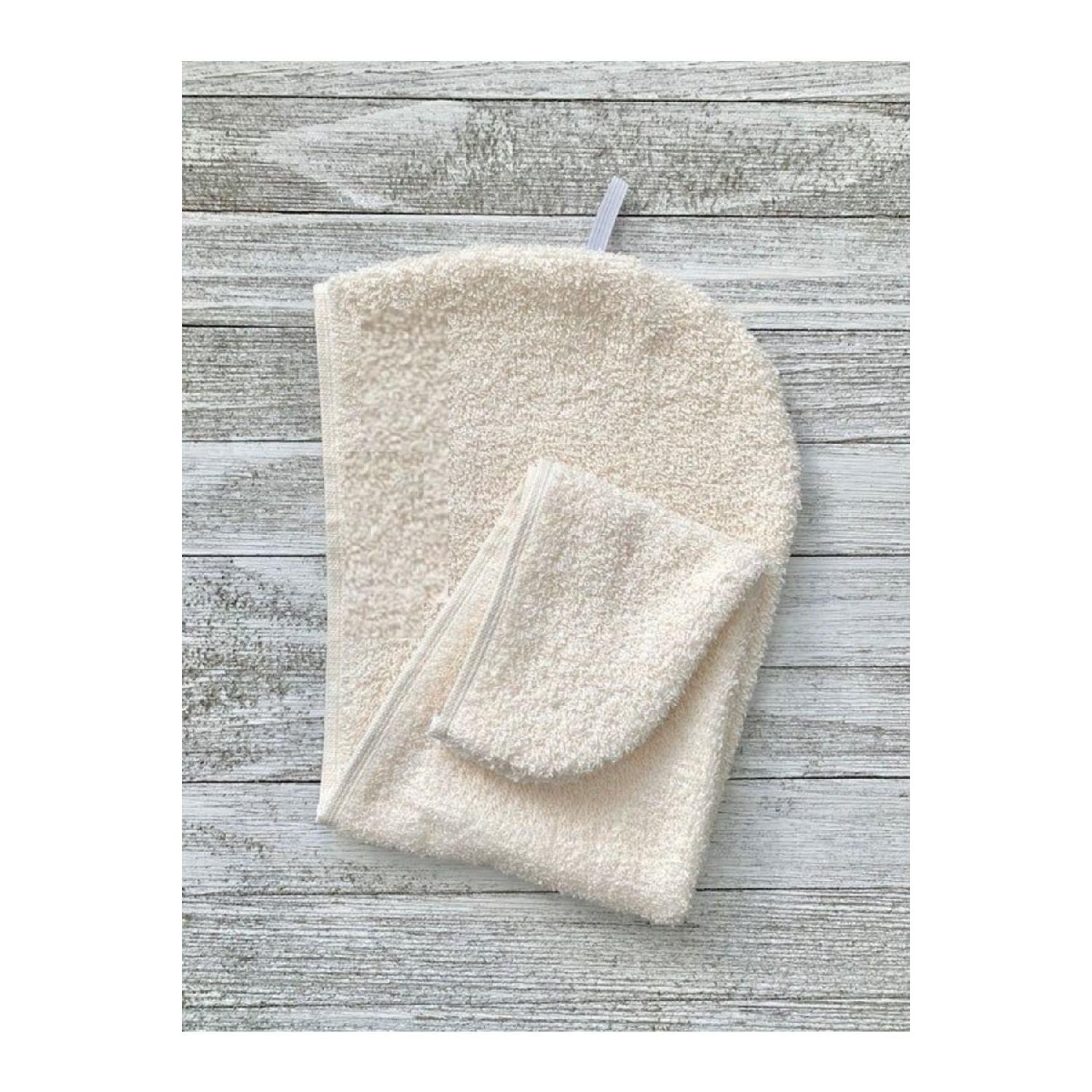 

Towel Hair Cap - Hair Drying Towel кремовый