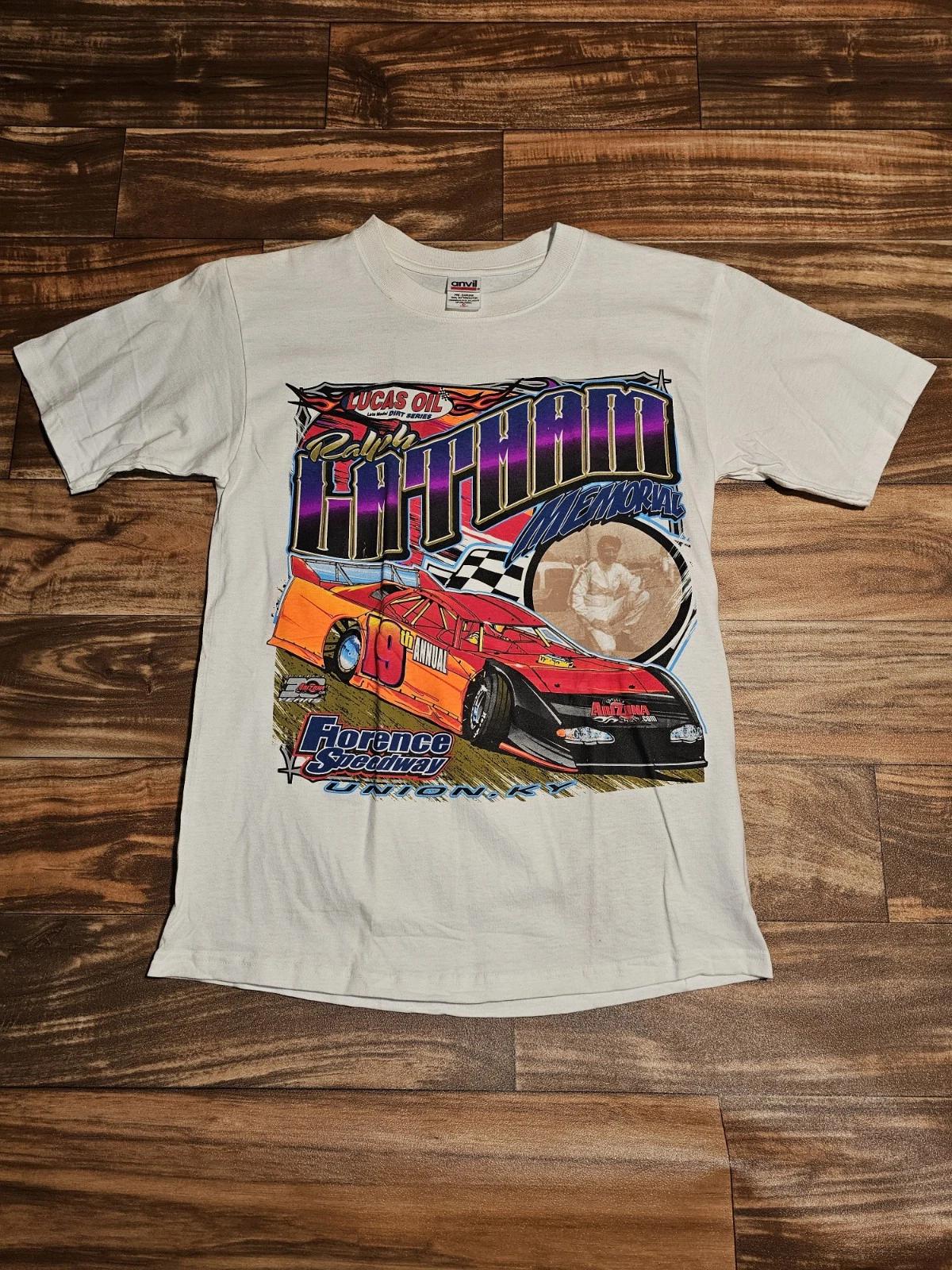 

Vintage Dirt Racing Late Model Ralph Latham Memorial Florence Speedway Shirt SM 4XL