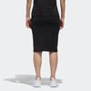Adidas Neo Simple Sports Striped Mid-Rise Lightweight Casual Skirt Women Skirts Black CV9022