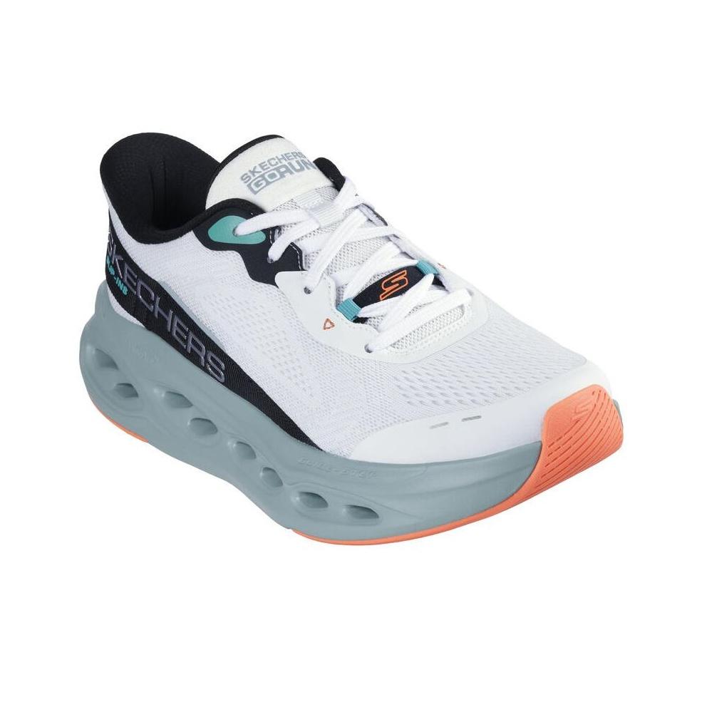 Skechers Scarpe slip-on leggere con ammortizzazione massima Sneakers da uomo Bianco 220421-WMLT