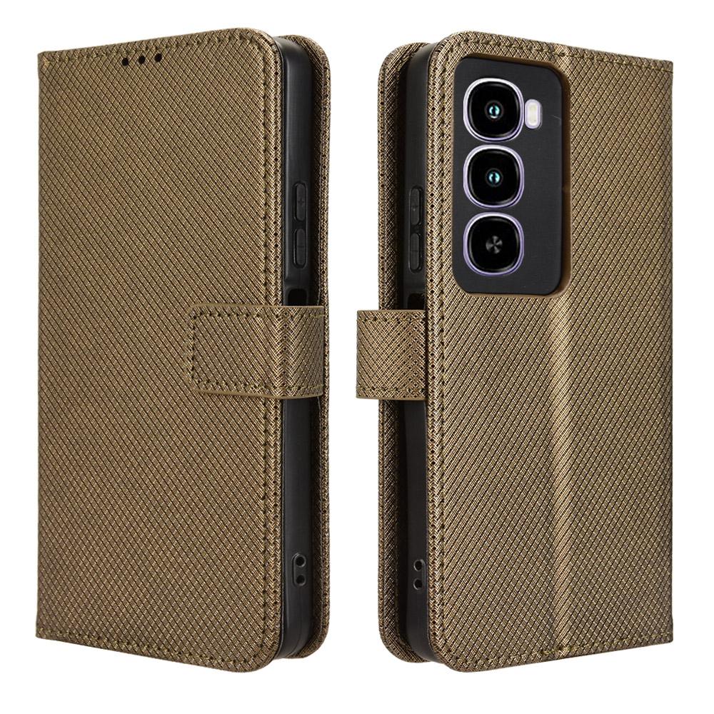 Flip Cover for Itel City 100 Leather Case [Flip Vintage Leather] Wallet Shockproof Durable Retro Phone Case