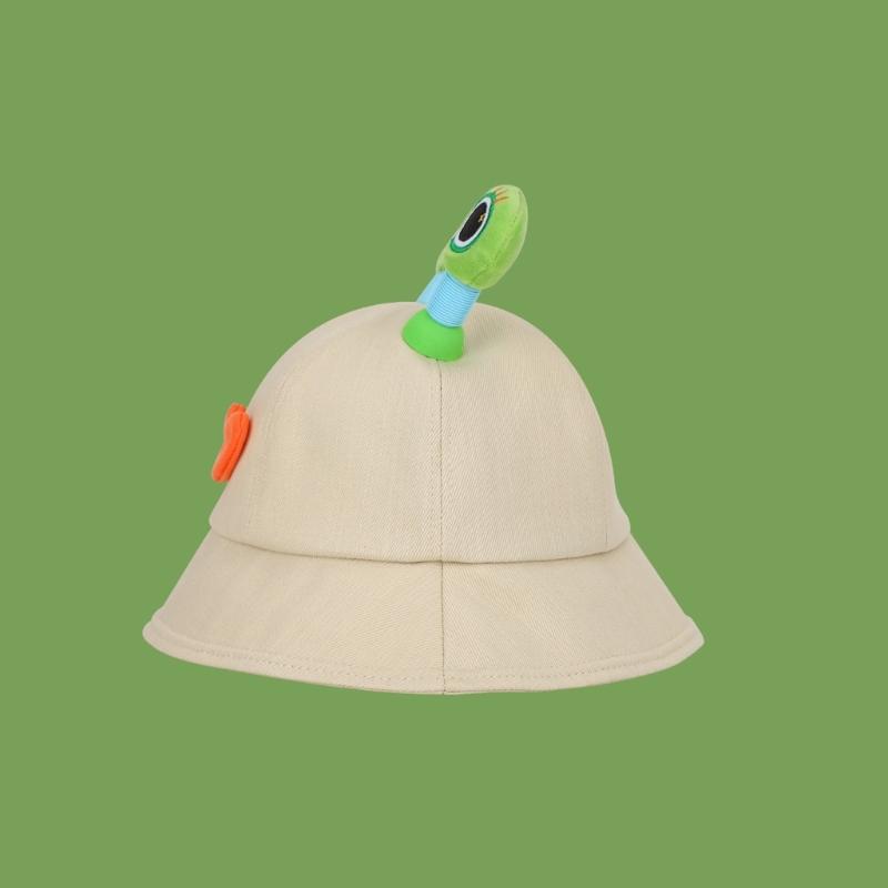 Outdoor Spring Sun Hat Cartoon Bucket Hat Party Headwear Summer Camping Hat