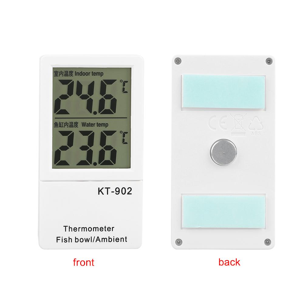 LCD Digitales Innen- und Aquarium-Thermometer mit Dual-Temperaturanzeige