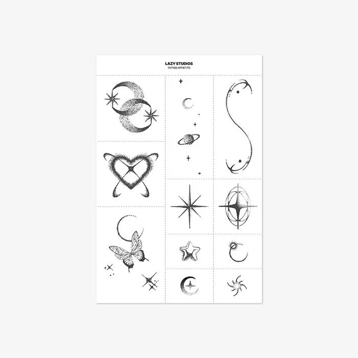 

Тату-мастер Пои 01 Временная наклейка-тату