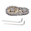Stainless Steel   Sprocket Toy Children Gears Linkage Bike Chain Toy for ADHD