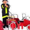 1 set Fireman Cosplay Prop Simulation Fire Extinguisher Realistic Costume Accessory Party Supplies Kids Role Play Firefighter