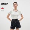 ONLY Women's Color-Block Sleeveless U-Neck Slim Fit Top