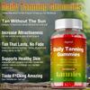 Blackening Gummies Contain a Blend of L-tyrosine and Vitamin D To Promote the Production of Natural Melanin.
