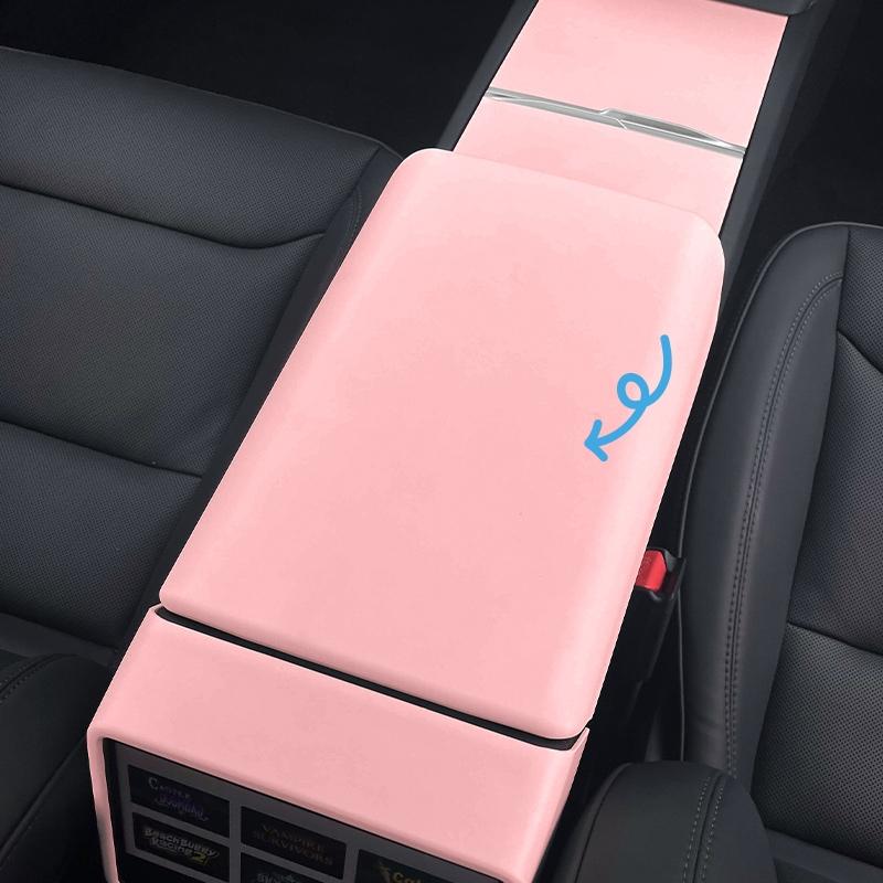 Rear Air Outlet Kick Mat for Tesla Model Y Juniper 3 Highland Armrest Protective Cover Rear Screen Protector Frame Interior Acce