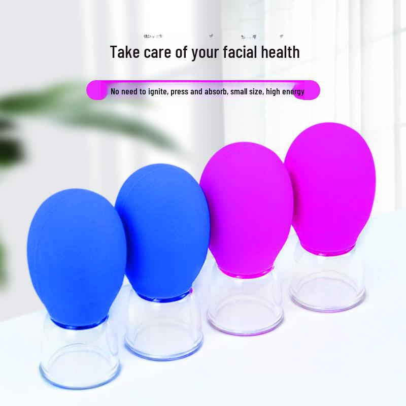 Meridian Facial Cupping Device for Eye & Cheek Conditioning and Moisture Absorption